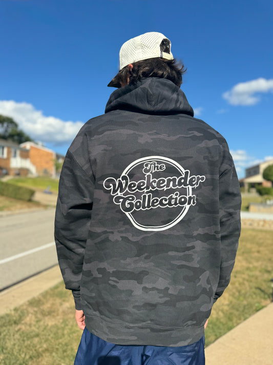 Black Camo Weekender Hoodie