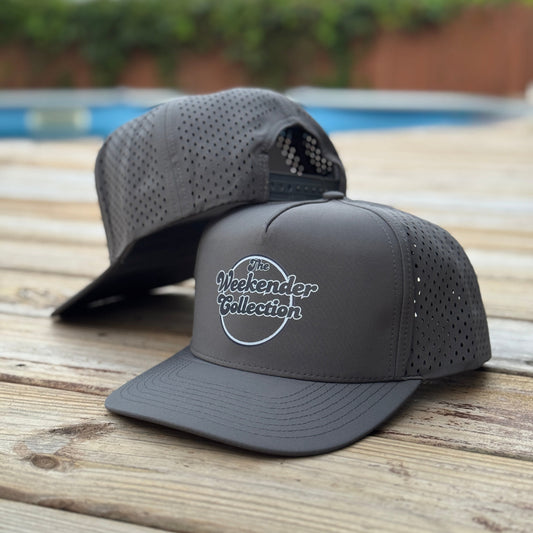 Grey Performance Snapback Hat