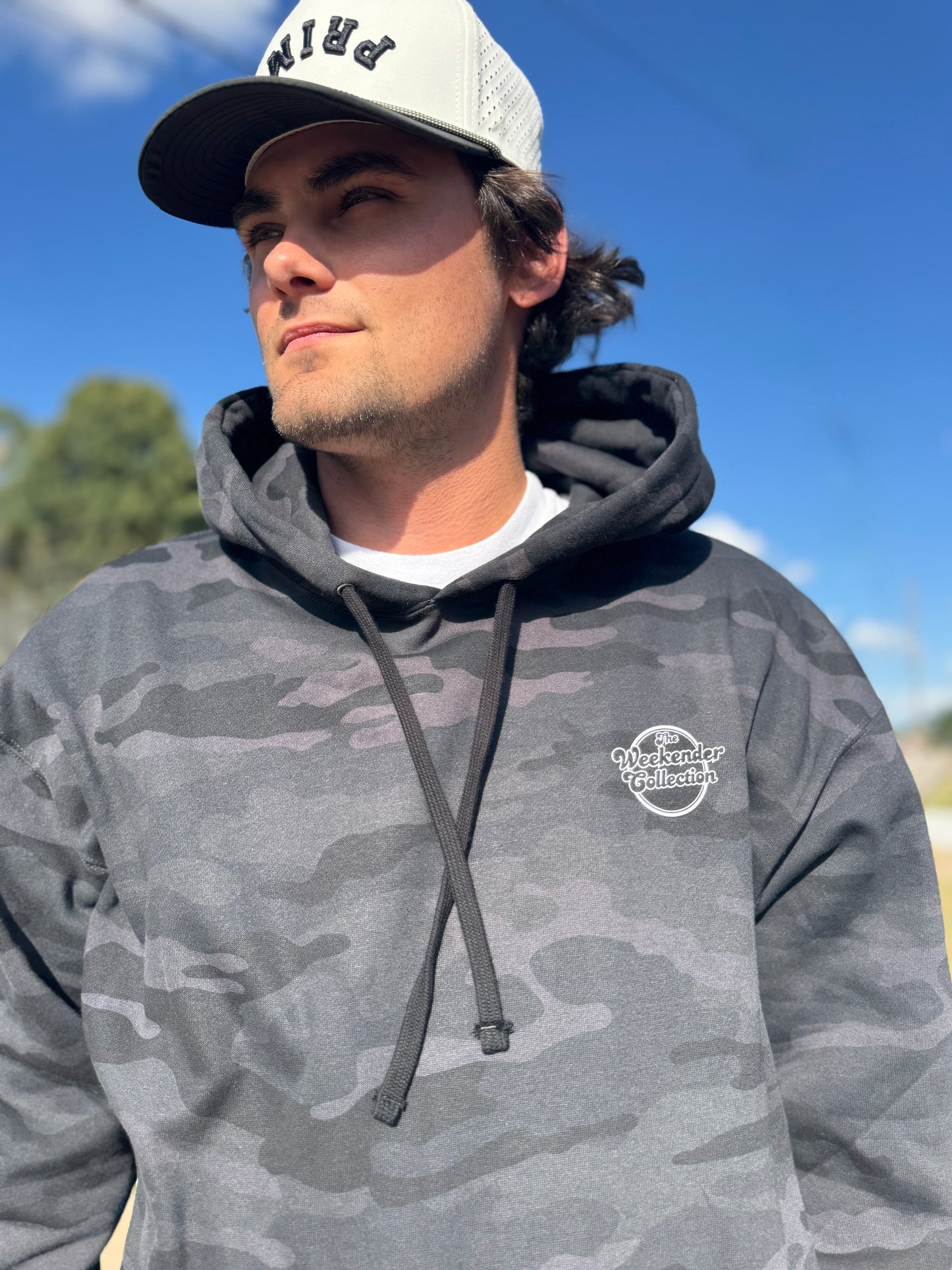 Black Camo Weekender Hoodie