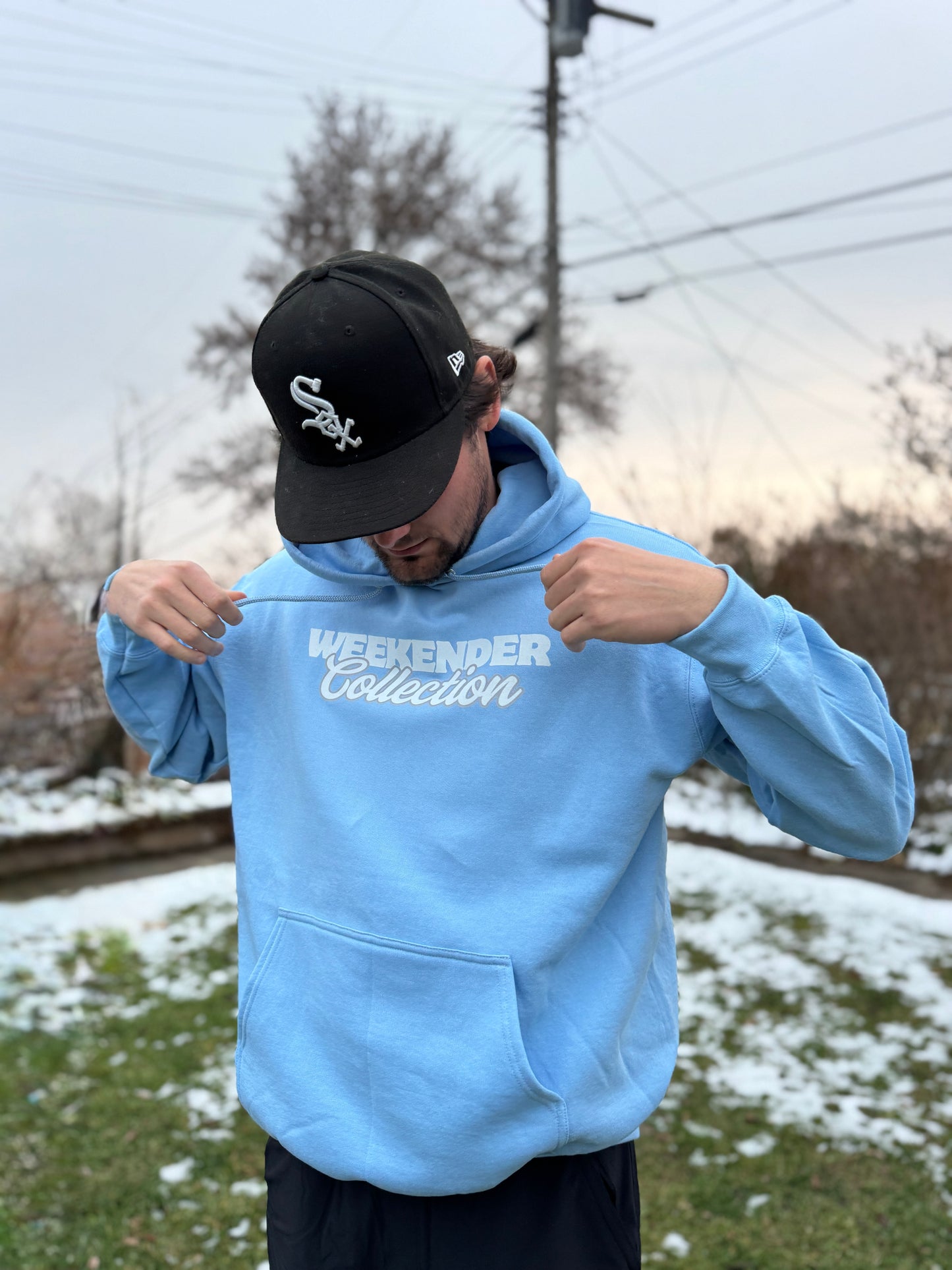 Sky Blue Weekender Hoodie